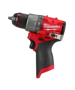 Milwaukee 3404-20 1/2&quot; M12 Hammer Fuel Brushless Drill Driver Gen 3 Tool... - £84.14 GBP