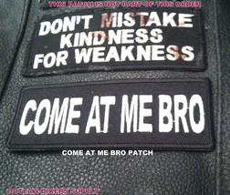 Biker&#39;s Come At Me Bro Patch - £4.37 GBP