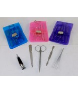 Manicure Set, Pocket Size, Five Pieces In Vinyl Pouch, Choice of Colors ... - $9.53 CAD