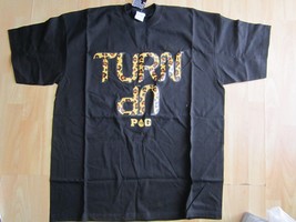 Turn Up Short sleeve T- shirt Black short sleeve TURN UP T-shirt Turn Up 2X - £12.49 GBP