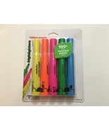 Office Depot Chisel Tip Highlighters 5 Count Multi-color - £9.24 GBP
