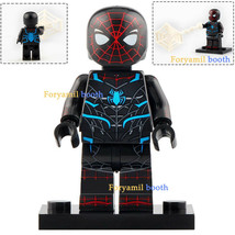 Secret War Spiderman (Dark Suit) Marvel Comics Minifigures Gift Toy New - $2.75