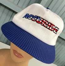 Accuride Patriotic Logo VTG K-Products Made USA Snapback Baseball Cap Hat  - £16.53 GBP