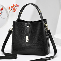  Women&#39;s Bag Fashionable And Elegant Crocodile Pattern Large Capacity Single Cro - £43.40 GBP