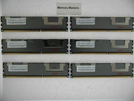 48GB  (6X8GB) MEMORY FOR DELL POWEREDGE C1100 C2100 C6100 M610 M710 - £69.30 GBP