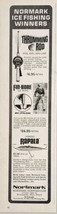 1968 Print Ad Normark Ice Fishing Thrumming Rods,Fin-Bore,Jigging Rapala Minn,MN - £10.60 GBP