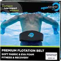 Adult Pool Water Aerobics Equipment: Aqua Fitness Deluxe Flotation Belt In - £30.61 GBP