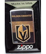 Zippo Lighter: NHL Hockey, Las Vegas Golden Knights - $440.90 MXN