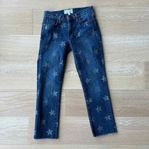 Current/Elliott Rollin Star Print Slim Cropped Jeans sz 24 EUC - £34.79 GBP