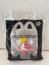 McDonald&#39;s Happy Meal Nintendo MarioKart Princess Peach #3 New 2022 Toy - £5.30 GBP