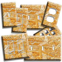 Rustic Rough Plywood Wood Light Switch Outlet Wall Plate Cover Nome Room Decor - £9.99 GBP+