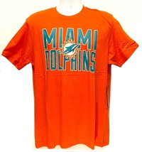 Miami Dolphins NFL '47 Orange Bevel Super Rival T-Shirt Tee Adult Men's Large L - $22.99