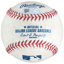 Alex Cobb Baltimore Orioles Game-Used Strikeout Rawlings Official Baseball - £68.59 GBP