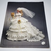Annies Attic 1993 Bride Doll Gown Crochet Pattern 7102 Fashion Barbie Doll Size - £4.67 GBP
