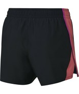 NIKE Girls&#39; Dry 10K Athletics Running Shorts Black Coral Magenta Pink Si... - $27.01 CAD