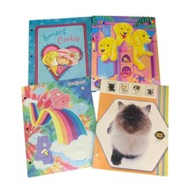 4 VINTAGE Folders Lisa Frank Puppies Strawberry Shortcake Care Bears Kit... - $30.10 CAD