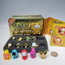 Lot of 13 Gogos Crazy Bones 8 GOLD Series Limited Edition Part 1 Tin Plus 5 - £14.85 GBP