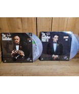 2 Laserdiscs 1972 &amp; 1974 The Godfather &amp; THe Godfather Part II Brando Pa... - $56.90