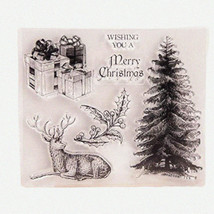 Joyful Home 1pc &#39;Wish You a&#39; Rubber Clear Stamp for Scrapbooking and Car... - $18.76