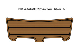 2007 MasterCraft 197 Prostar Swim Platform Boat EVA Foam Teak Deck Floor... - $281.00