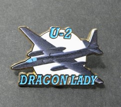 AIR FORCE USAF DRAGON LADY U-2 RECONNAISSANCE AIRCRAFT LAPEL PIN 1.5 PRI... - £4.58 GBP