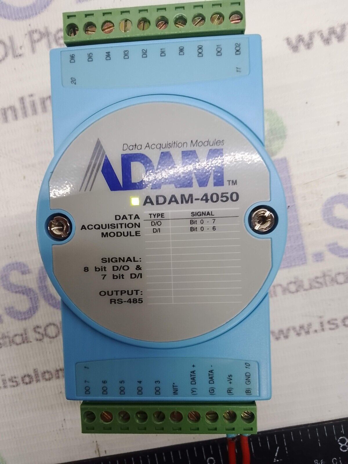 Advantech P/N: ADAM-4050-D Rev. D1 Data Acquisition Module Digital I/O M... - $290.00