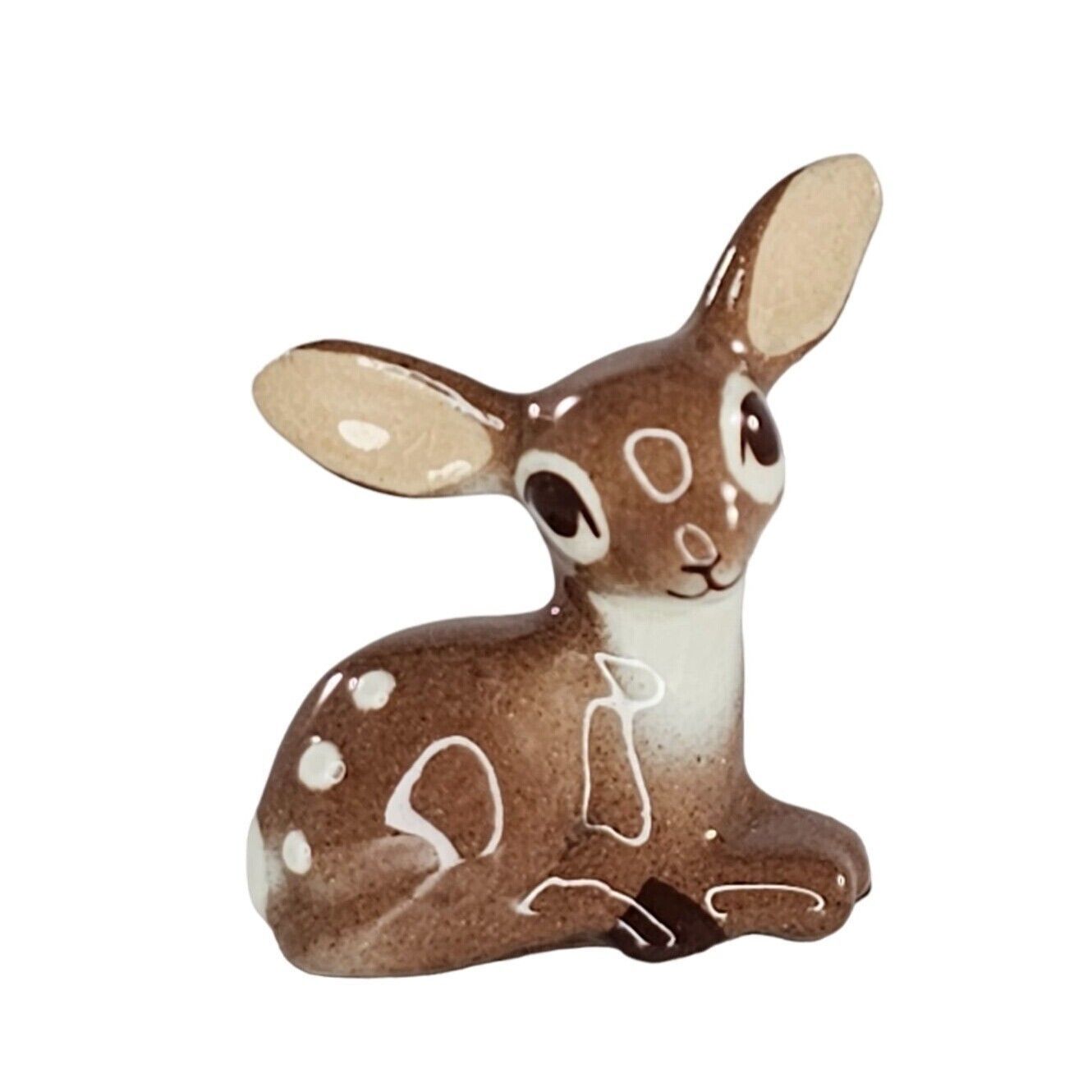 Primary image for Hagen Renaker Early Waking Fawn Baby Deer Lying Down Miniature Figurine