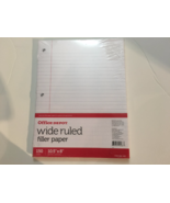 Office Depot Wide Ruled Filler Paper - 150 Sheets - £9.24 GBP