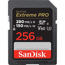 SanDisk SDSDXEP-256G-ANCIN SDSDXEP-256G-ANCIN EXTREME PRO SD 280/150MB/S... - $192.12