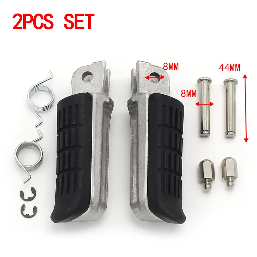 Motorcycle Footpegs Footrests Foot Rest Peg Pedal For Honda CB500F CB500X - $35.09