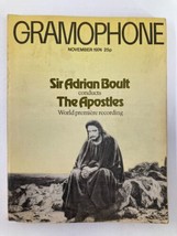 VTG Gramophone Magazine November 1974 Vol 52 #618 The Apostles No Label - £11.37 GBP