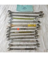 12 Pcs 12 Point SAE Combination Wrench Set - Lot 412 - £58.38 GBP