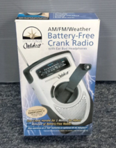 Innovage Outdoor AM/FM/Weather Emergency Battery or Crank Radio - £11.20 GBP