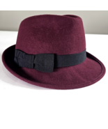 Nordstrom Unisex Retro Fedora Hat Wide Brim Top Bowler Derby Jazz Fedora... - $39.00