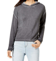 Hippie Rose Womens Activewear Ombre Hoodie Color Washed Charcoal Size X-Small - £30.03 GBP