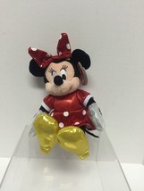 Disney TY - Minnie Mouse - Red Polka Dot Dress Plush 6in - $9.85