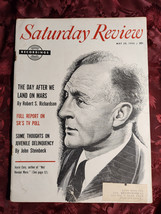 Saturday Review May 28 1955 Joyce Cary Robert S. Richardson John Steinbeck - £8.65 GBP