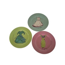 Vintage Lunch Plates set of 3 by Rosanna Tres Chic Magnifique and Chic 8&quot; - £18.68 GBP