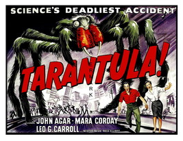 TARANTULA: Rare Vintage 13 x 10 inch Giclee Canvas Movie Poster Print - £15.95 GBP
