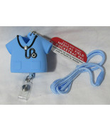 Bath &amp; Body Works Medical Field Scrub PocketBac Pal Holder Blue strap ID... - £18.73 GBP