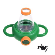 Kids Insect Viewer Two Way Viewing Magnifier 5X Backyard Bug Catcher Box with Pl - £23.33 GBP