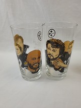 VINTAGE 1990 McDonald&#39;s Jack Ham Bobby Layne Mel Blount Glass Steelers - £10.34 GBP