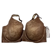 Ambrielle Bra Womens 44H Lightly Lined Full Coverage Underwire Nutmeg Sp... - $13.96