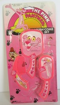 Pink Panther Brush Comb Mirror Set, Mint On Card! 1989 Ja-Ru New Vintage - £11.95 GBP