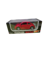 Volkswagon Red Beetle Die Cast Car 1998 1:32 Scale New In Original Box - £8.70 GBP