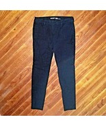 Old Navy Pixie Pants Black Women Mid Rise Pockets Size 4 - $21.79