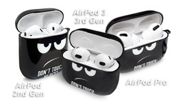 Fun and Novelty &quot;Don&#39;t Touch My Pod&quot; Airpods 2nd Gen/New 3/Pro Protective Case - £12.78 GBP