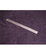 General 6 Inch Stainless Steel Metal Ruler, made in the USA, used - £4.49 GBP