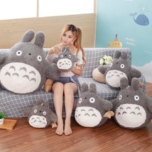Anime Totoro Plush Pillow Big Size Totoro Dolls Stuffed Soft Cartoon Toys Nice X - £10.23 GBP