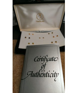 7prs Genuine Precious Jewel Earrings/14k Gold Filled Posts.Diamonds,Rubi... - $2,042.65 CAD